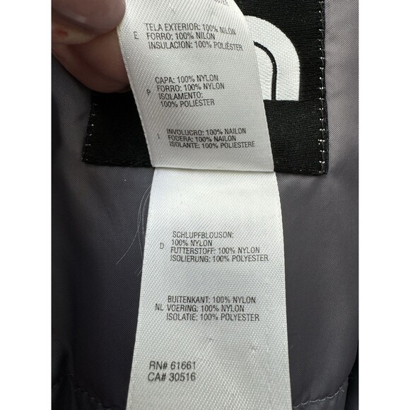 North Face‎ Women’s Size Small Petite Hyvent Fleece Lined Hoodie Zip Jacket - Picture 11 of 12